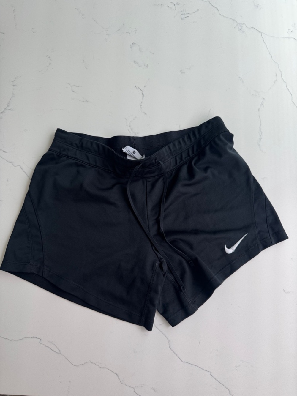 Nike Embroidered Black Shorts